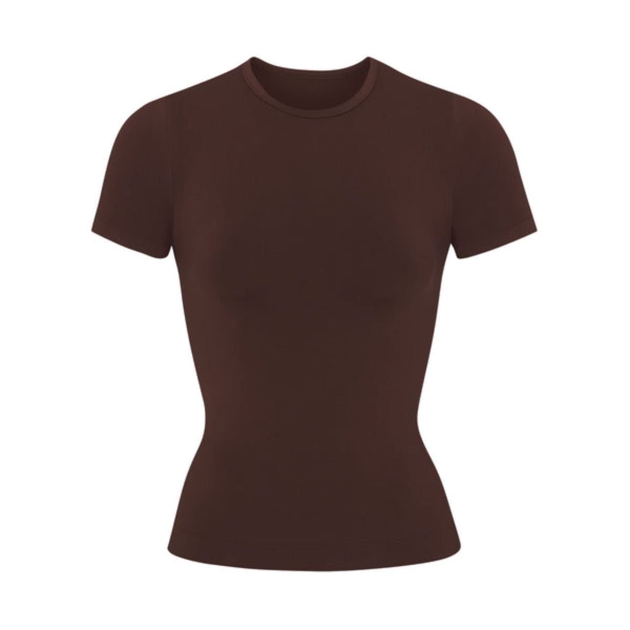 Skims shirt color cocoa