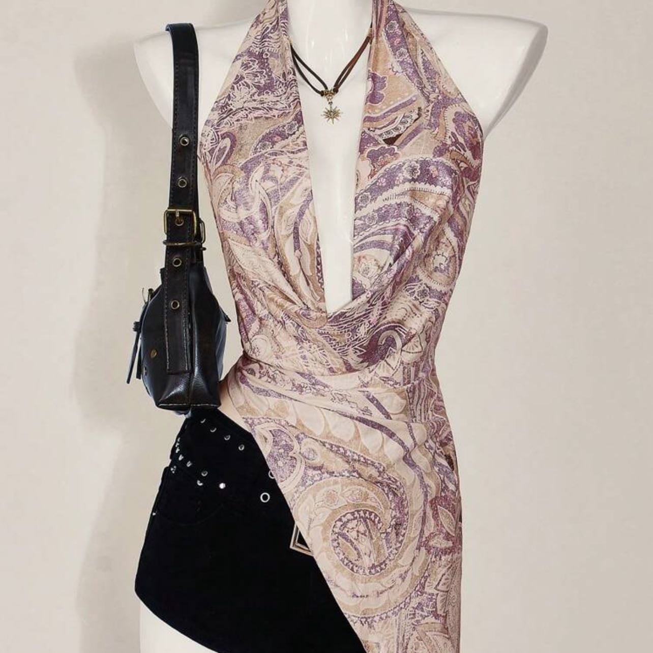 V neck top