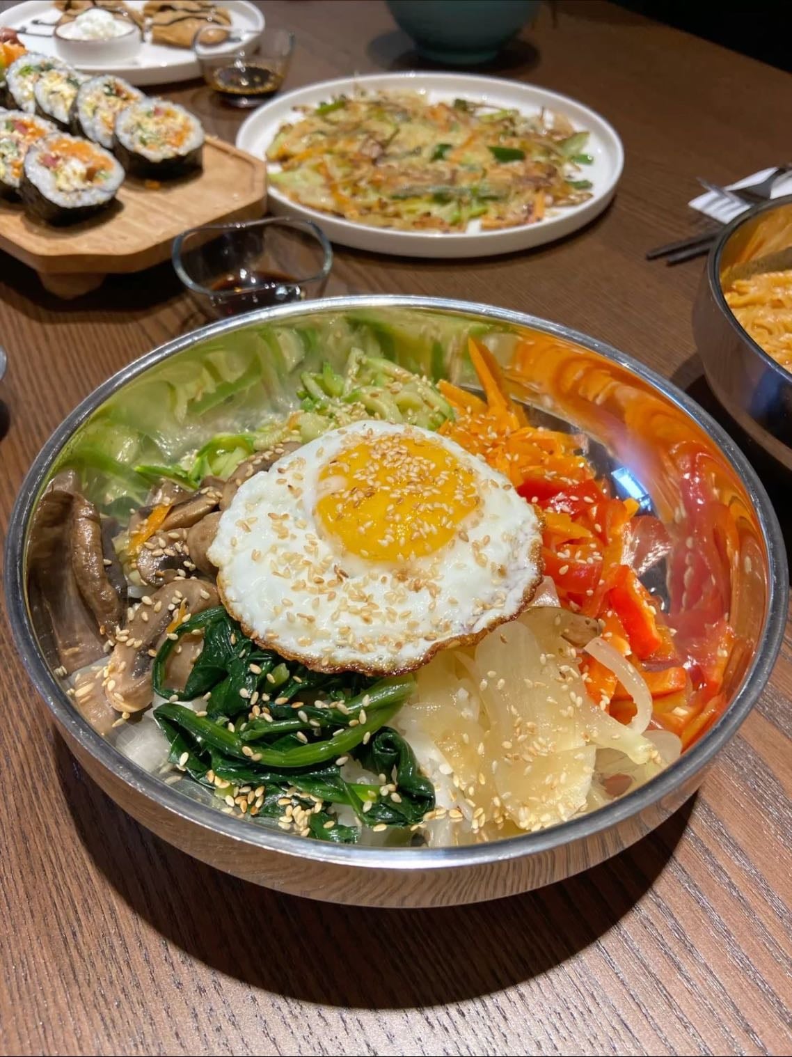 Bibimbap - Bibimbap is a nutritious Korean dish packed with vegetables, protein, and flavorful spices that promote balanced energy and digestive health.