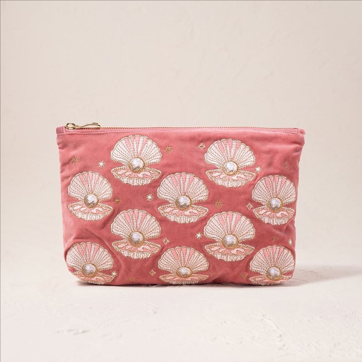 Pearl Shell Everyday Pouch - Elizabeth Scarlett