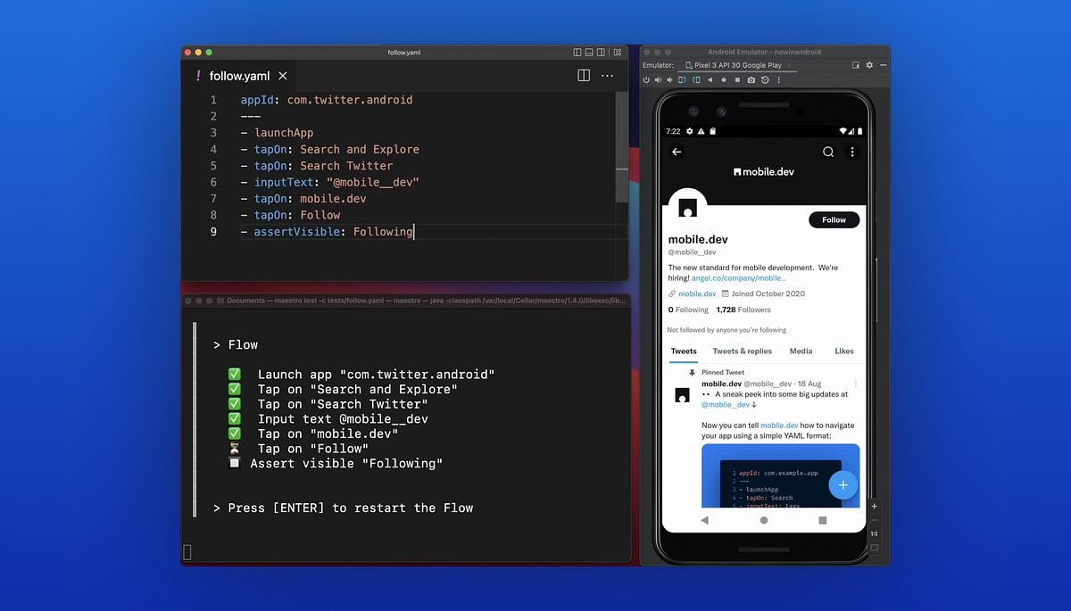 Introducing: Maestro — Painless Mobile UI Automation - mobile.dev