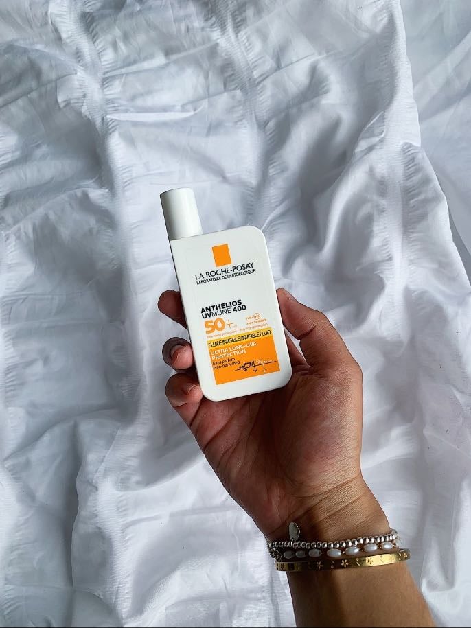 La roche spf - this spf SAVED me. 🙌