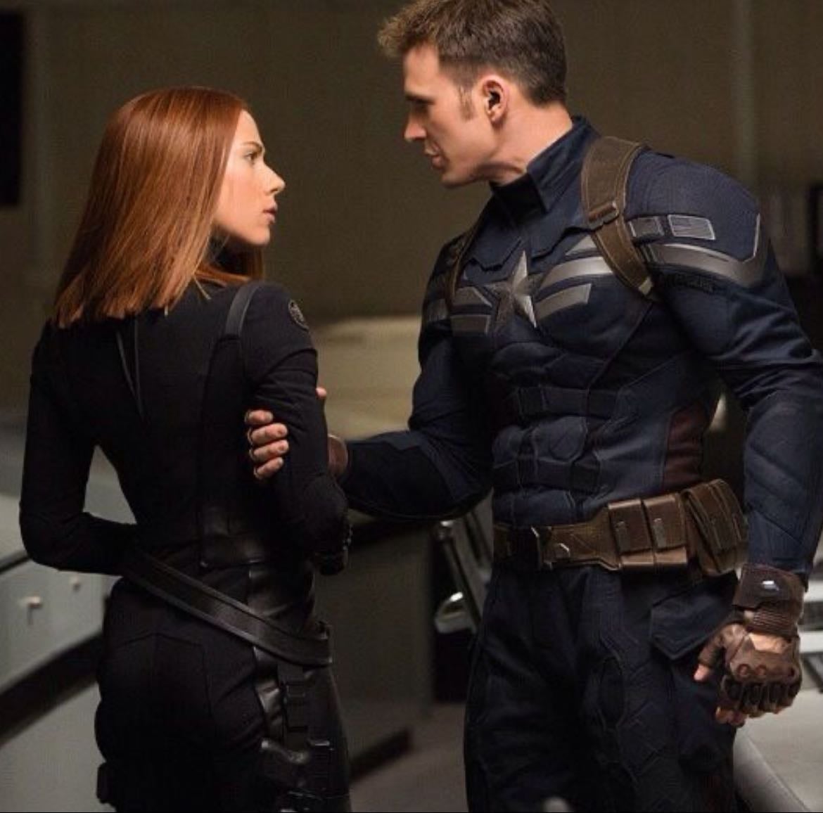Captain America + Black Widow
