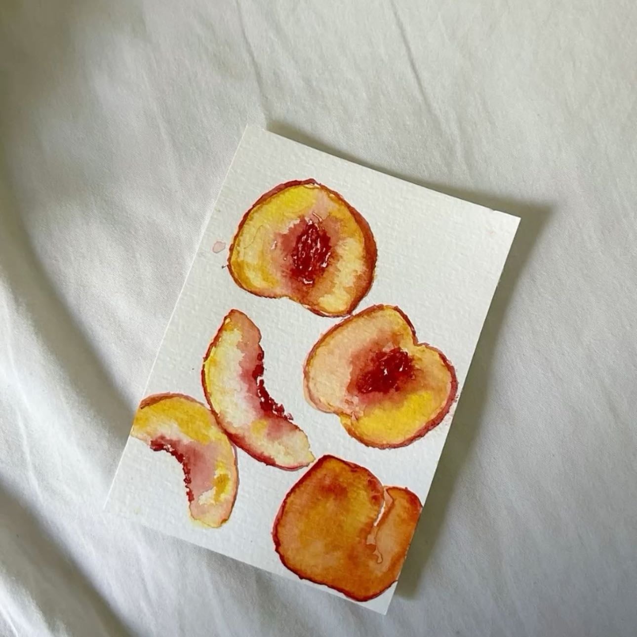 pintar acuarela - retomar la pintura y practicar con acuarela para hacer ilustraciones de postales