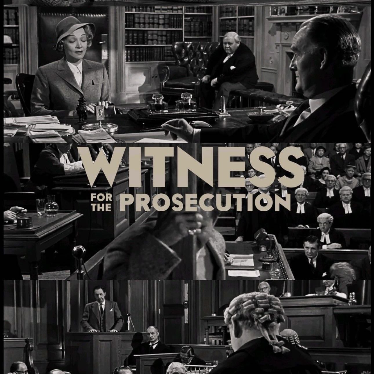 Testigo de cargo - Billy Wilder · 1957