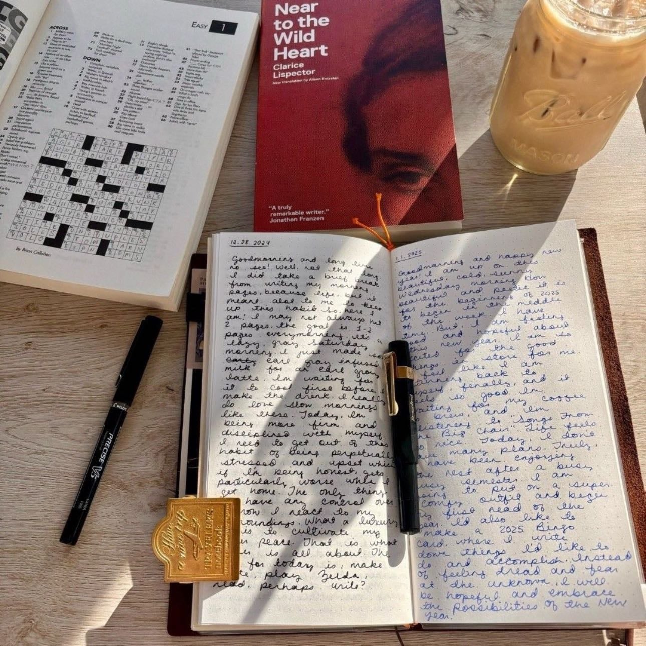 journaling - retomar la escritura y hacer pequeños ensayos de las preguntas que tengo.