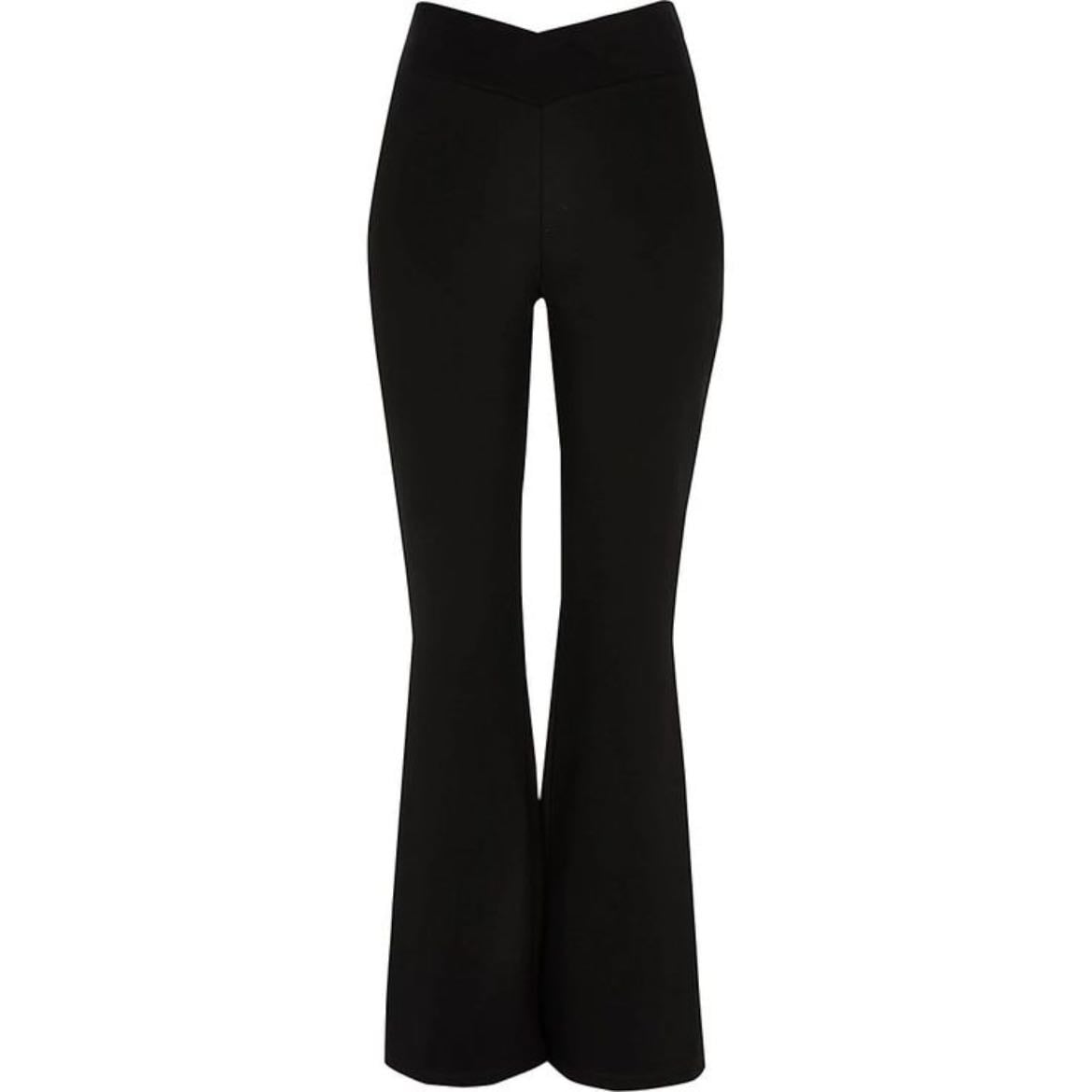 Flare h&m pants - Black