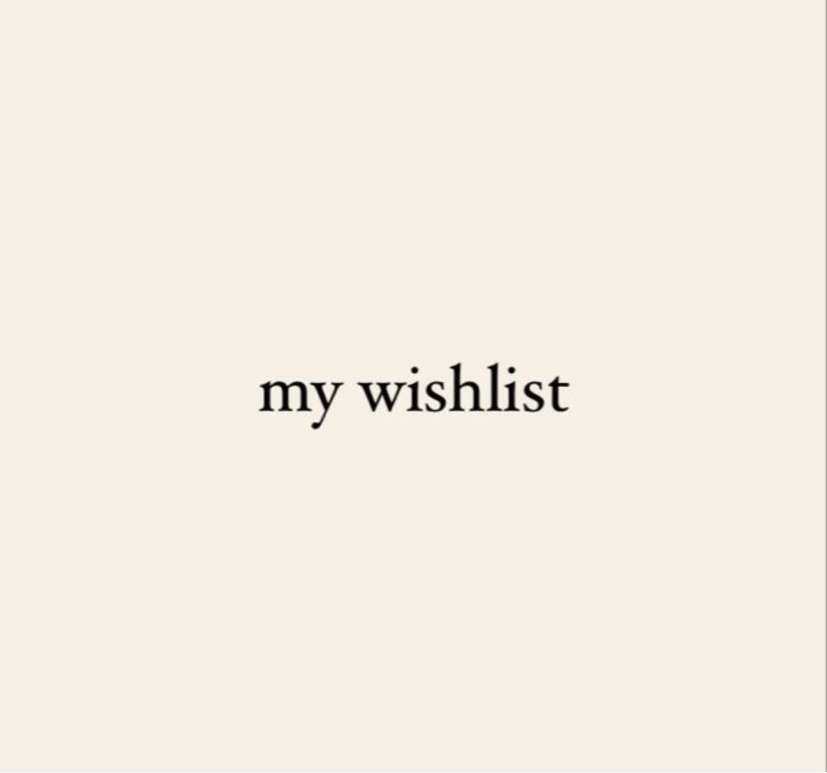 wishlist - Other hypelist by Gabrielle Cruz Ribeiro da Silva