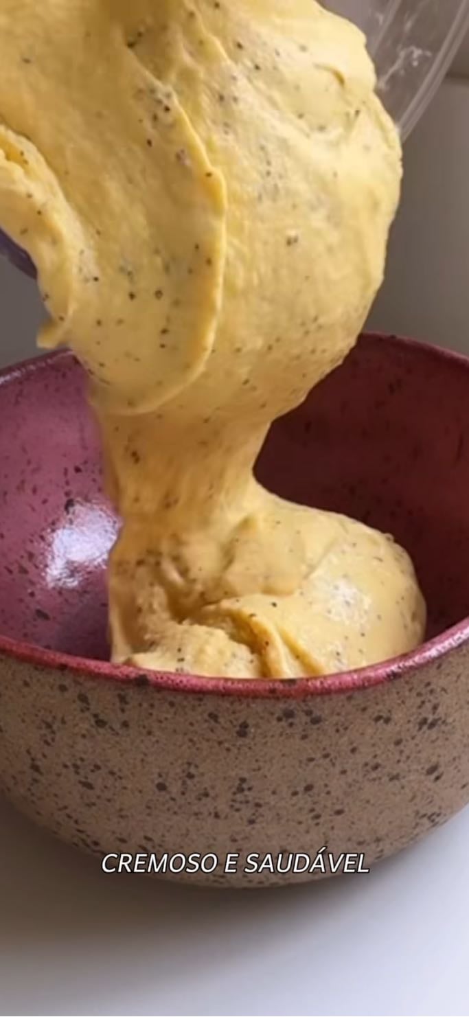 Gelato de manga com maracujá
