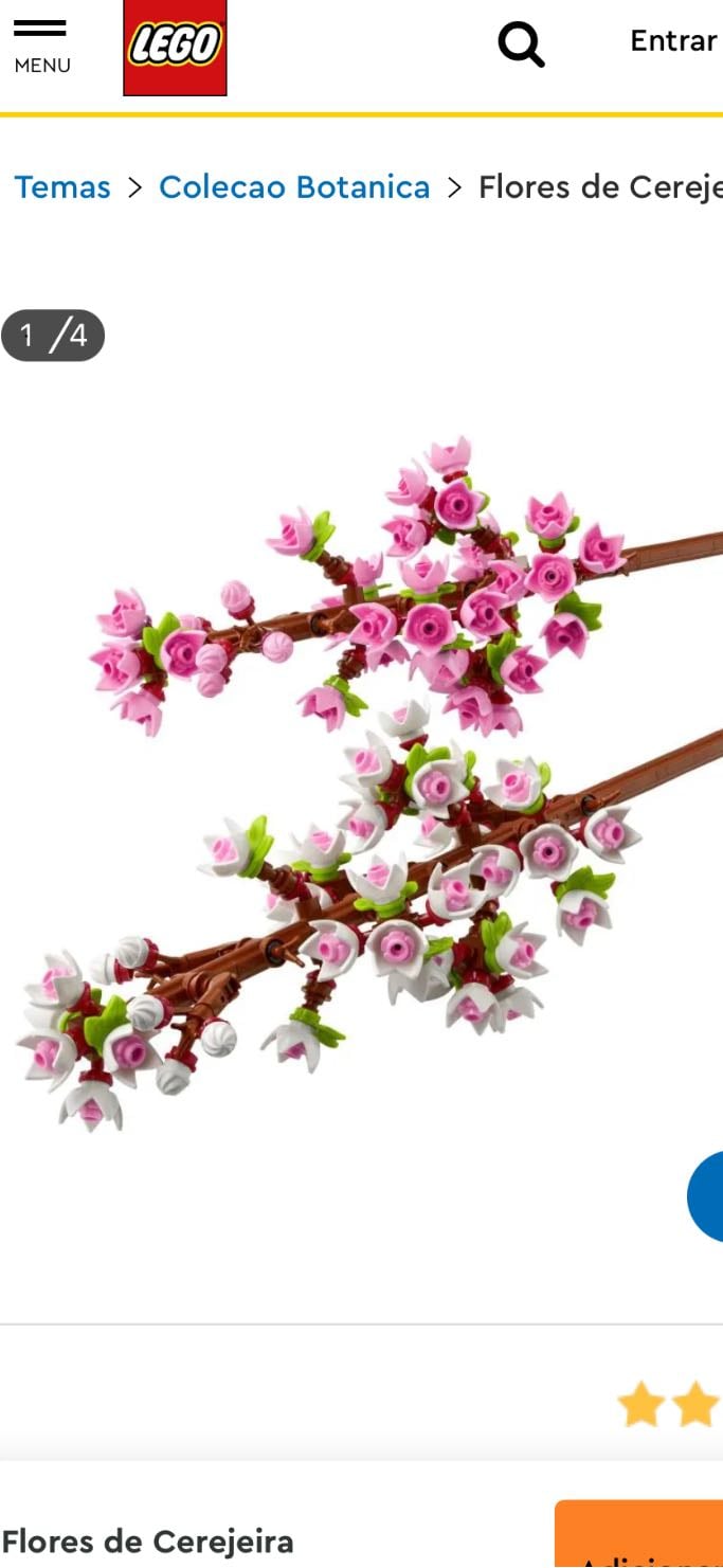 Flores de Cerejeira - Lego