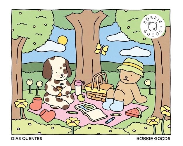 DIAS QUENTES (SPRING SUMMER) – LIVRO DE COLORIR OFICIAL BOBBIE GOODS - Bobbie Goods · 2025