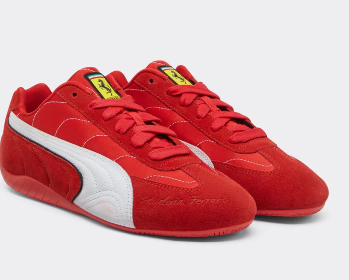 Puma for Scuderia Ferrari HP 2025 Monza Rosso Corsa trainers