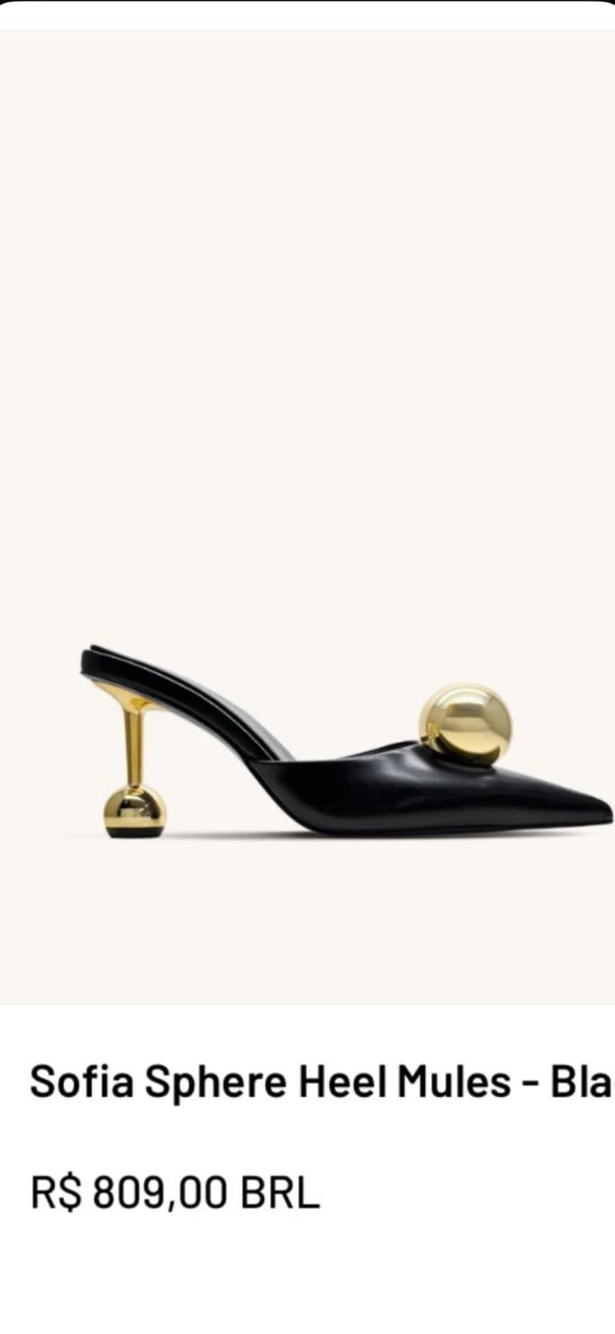 Sofia Sphere Heel Mules
