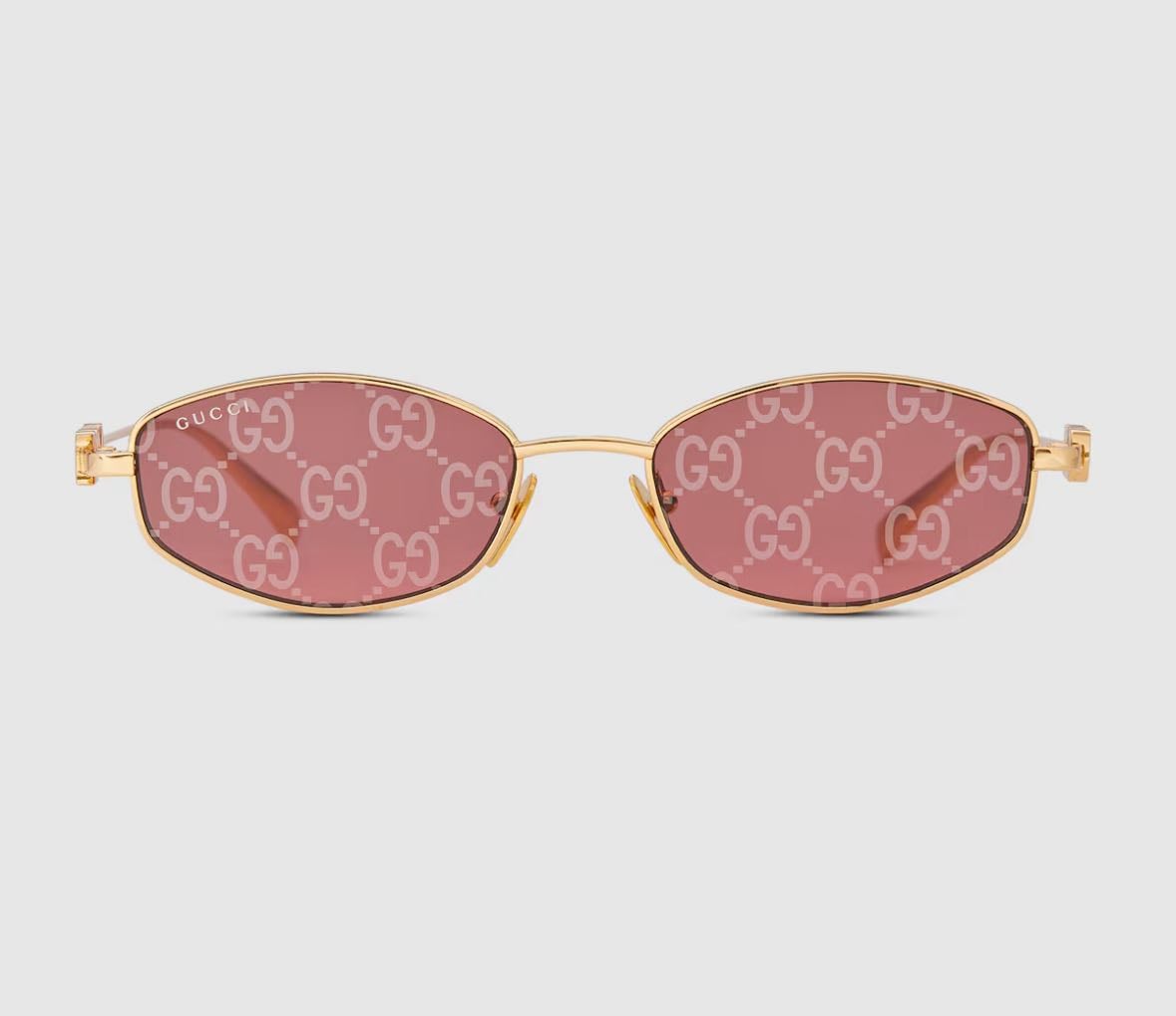 Oval frame sunglasses