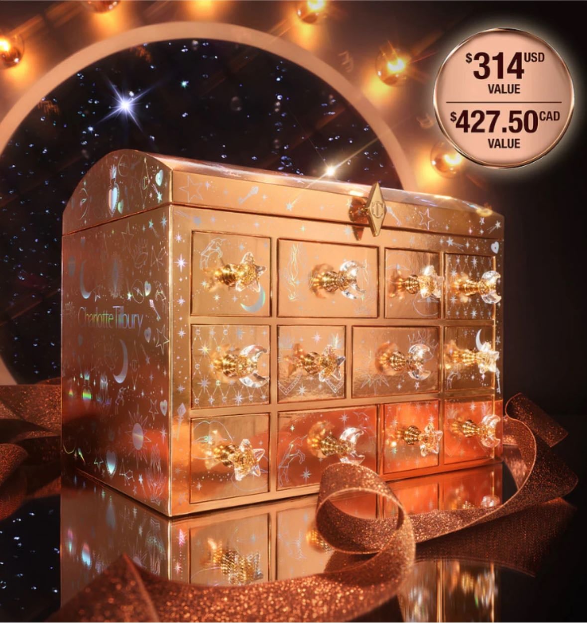 BAÚ DE TESOURO CHARLOTTE'S BEAUTY TREASURE CHEST - CHARLOTTE TILBURY