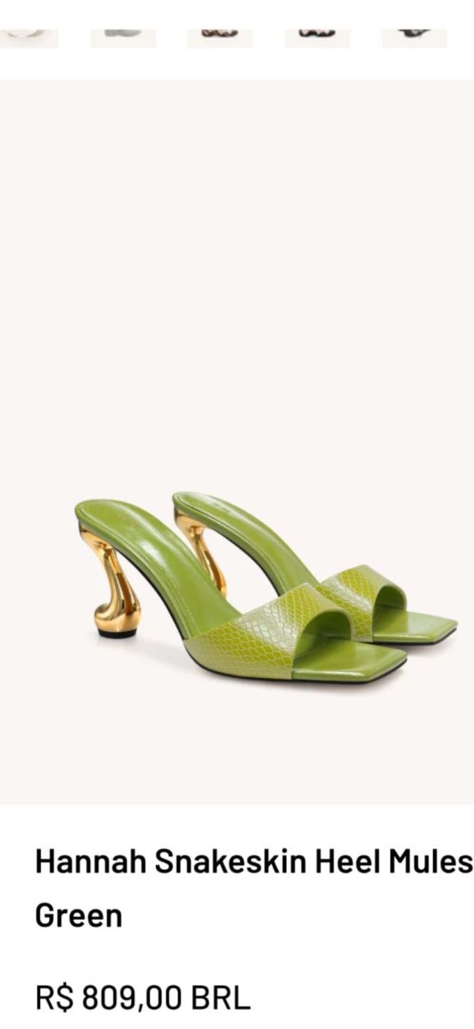 Hannah Snakeskin Heel Mules