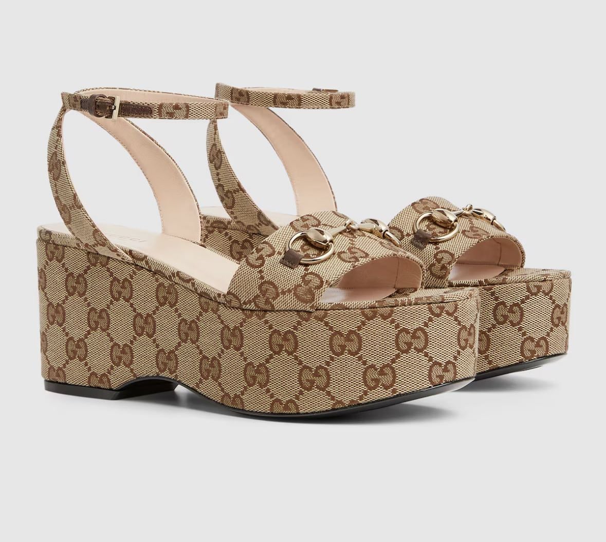 Horsebit flatform sandal