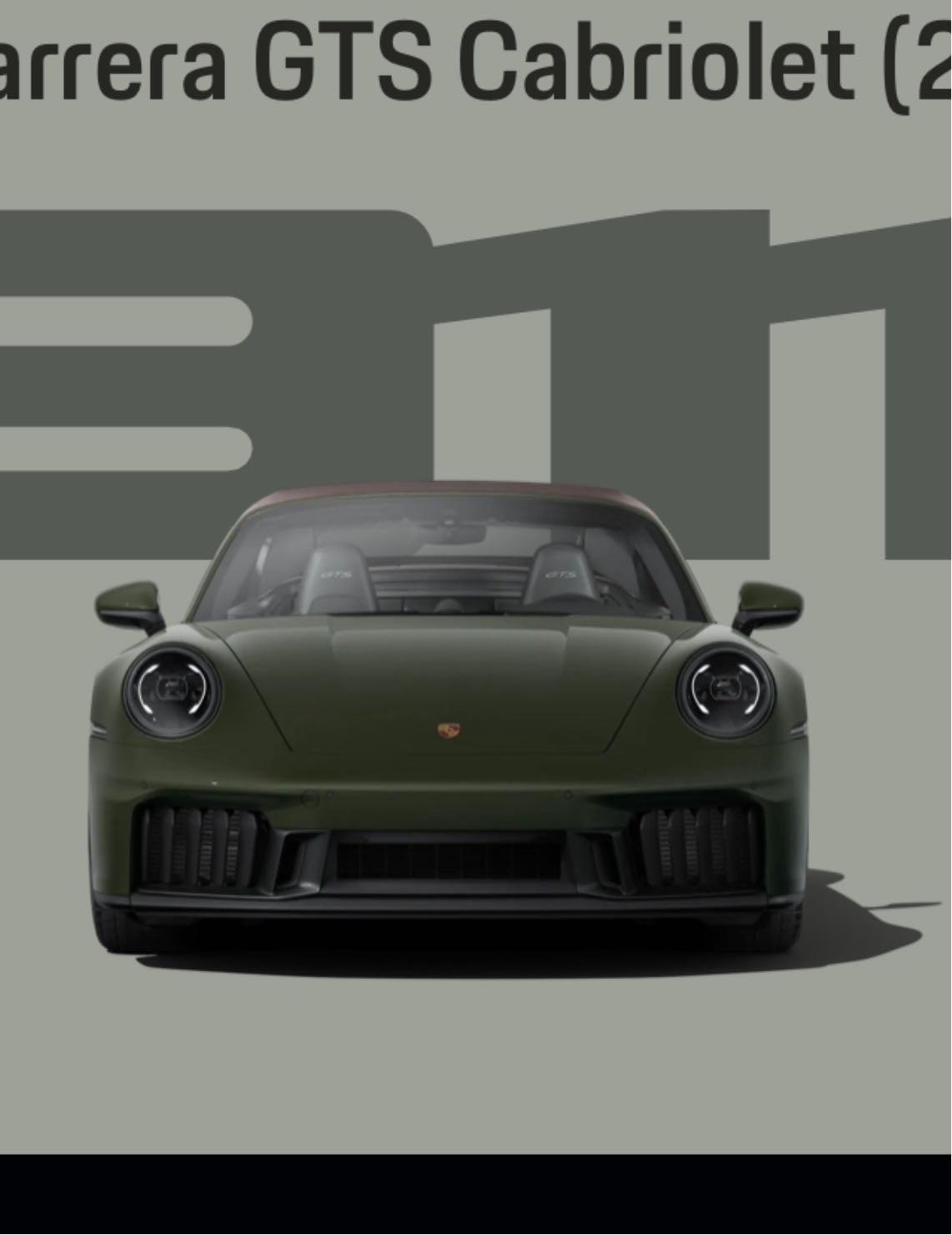 911 Carrera GTS Cabriolet