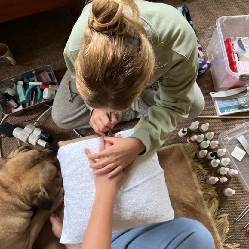 Get your nails done - Freshen up your nails.