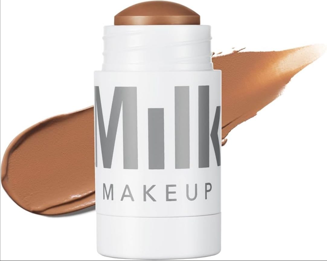 Milk makeup bronzer - This is very good. It’s very creamy and blends well. It may look small but will last forever. My only complaint is that the packaging can get stuck..