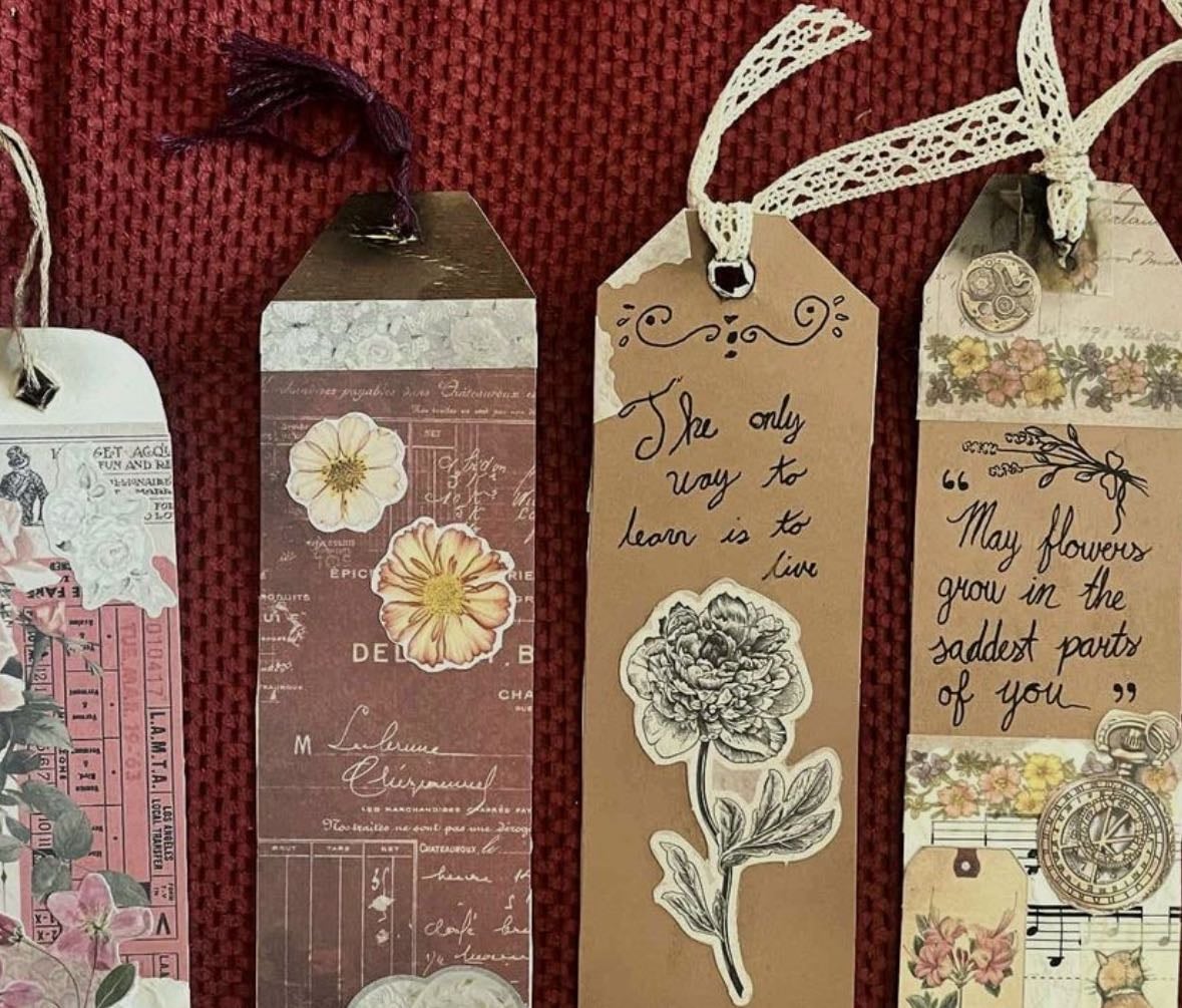 DIY/ personalised bookmarks