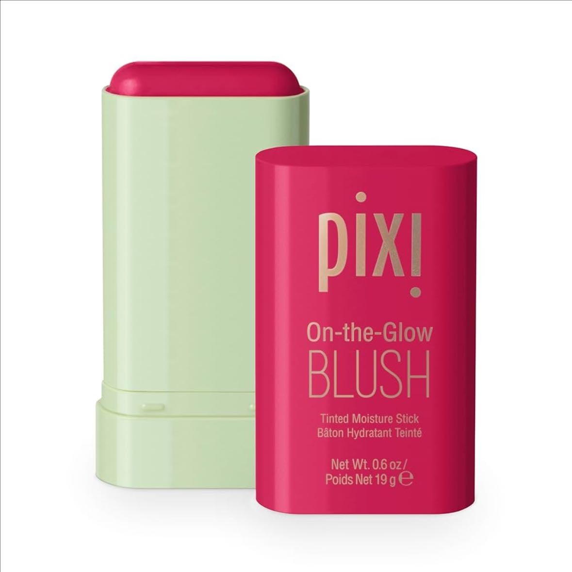 Pix! on the glow blush (ruby) - The packaging is cute but not the product.. it feels like lip balm on your face but i suppose it’s good for “on the glow”