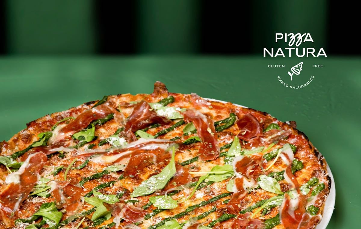 Pizza Natura saludable y sin gluten
