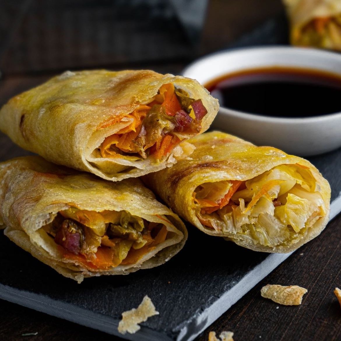 Crepe de legumes