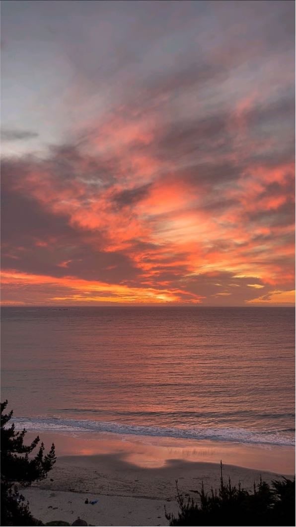 That warm summer evening watching the sunset