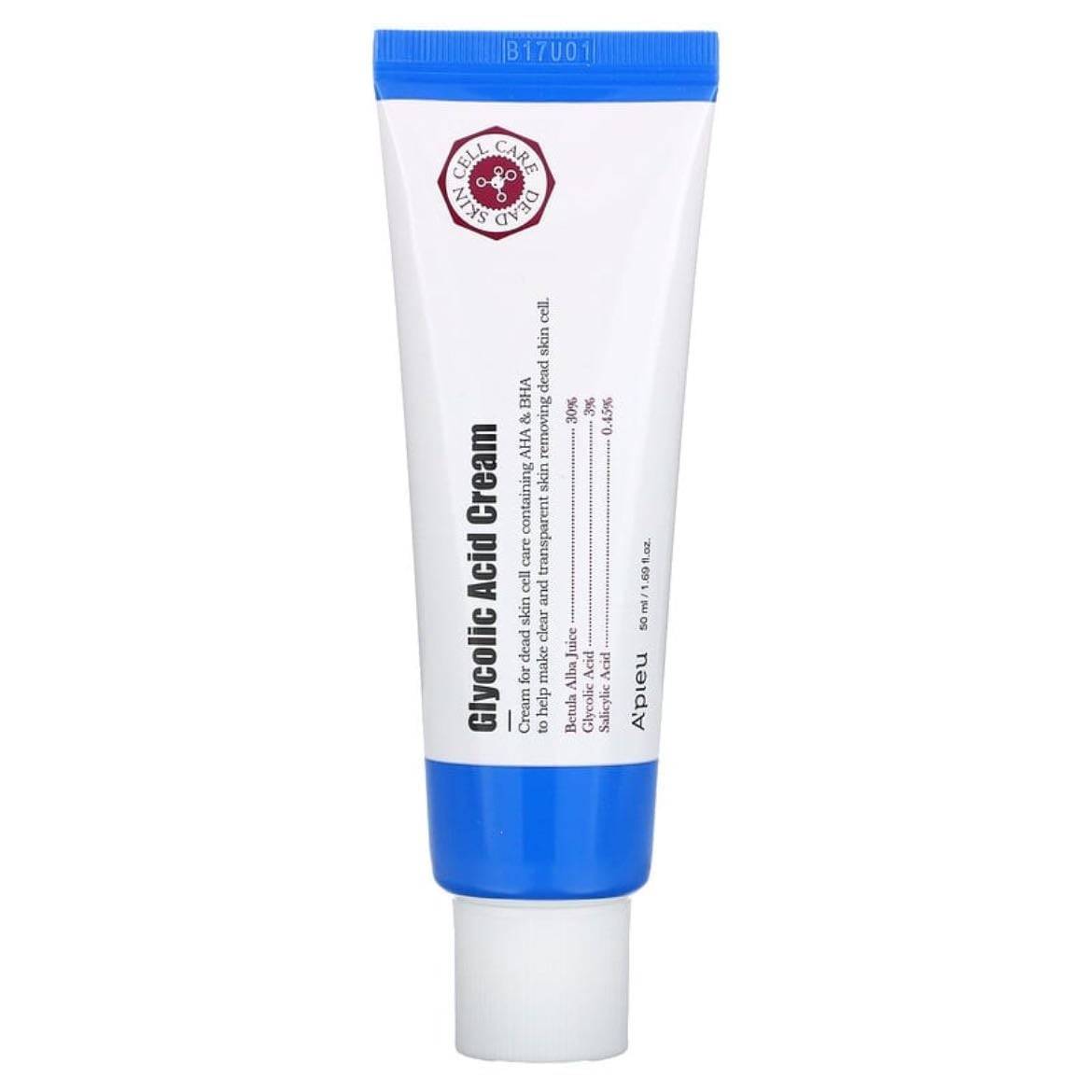 Glycolic acid cream - Apieu