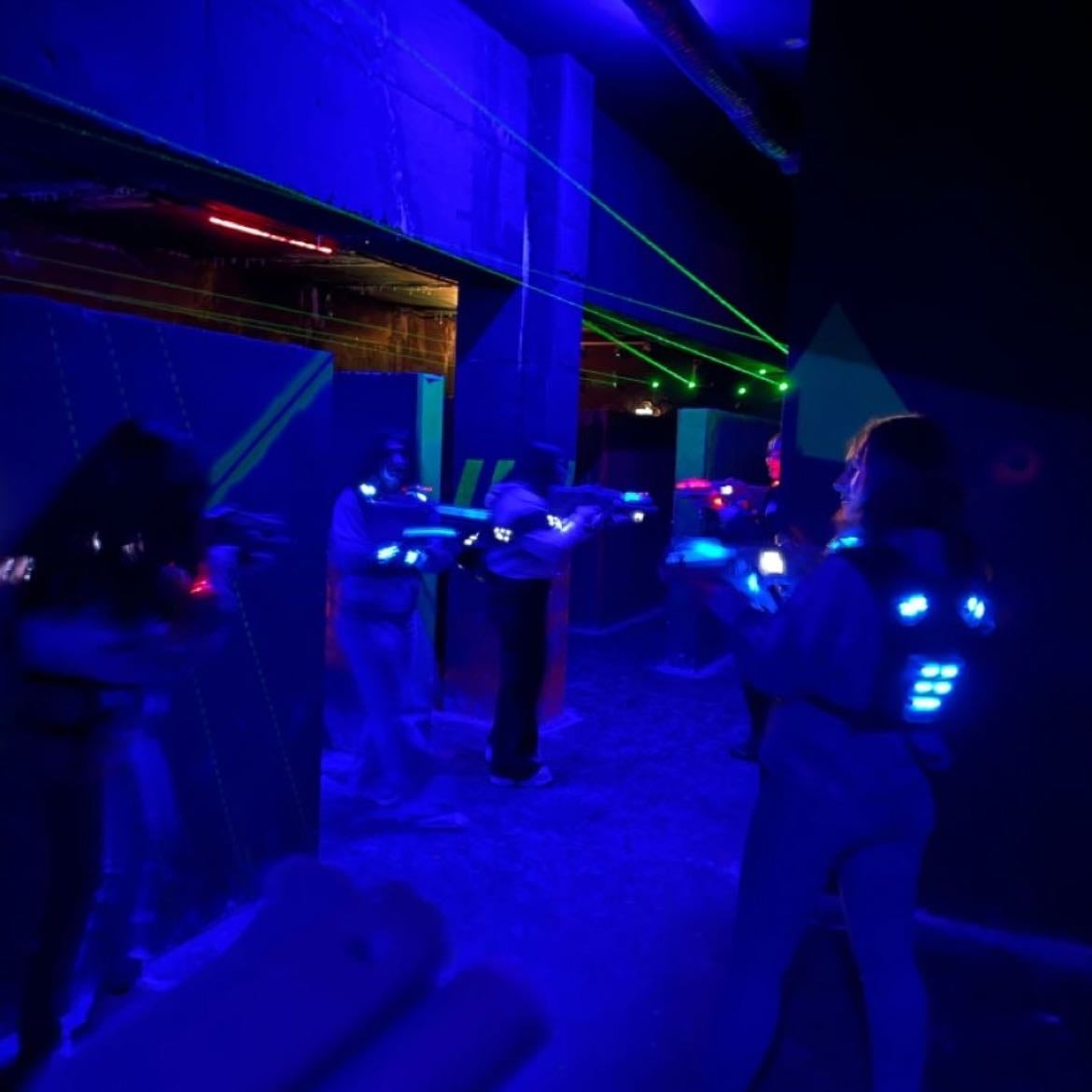 laser tag - with friends