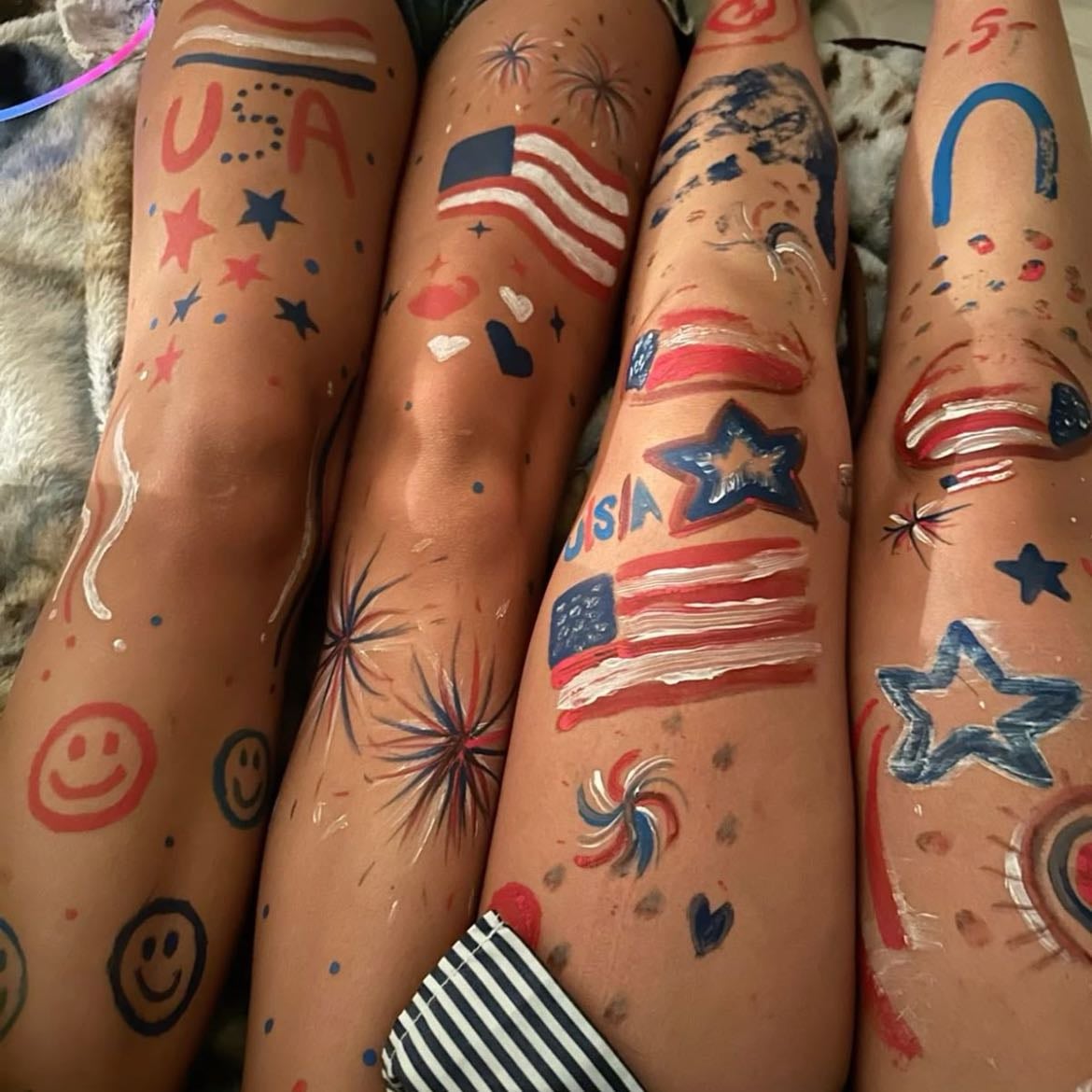 leg painting