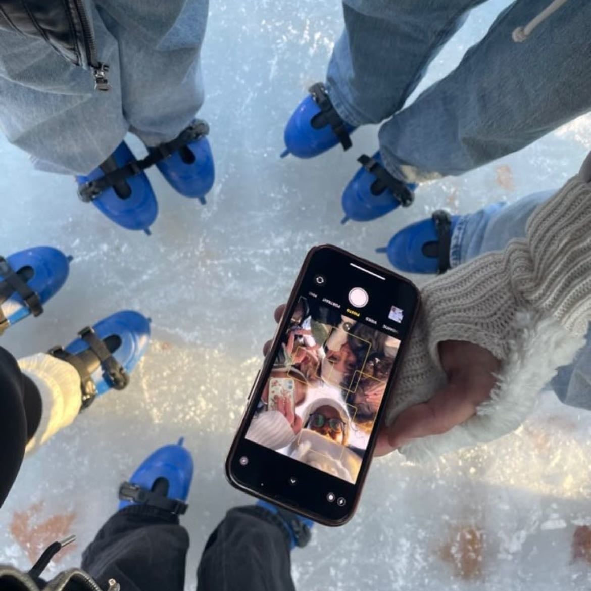 ice skating