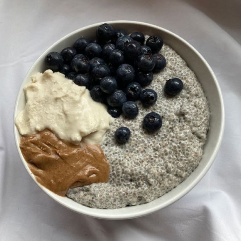 overnight chia pudding