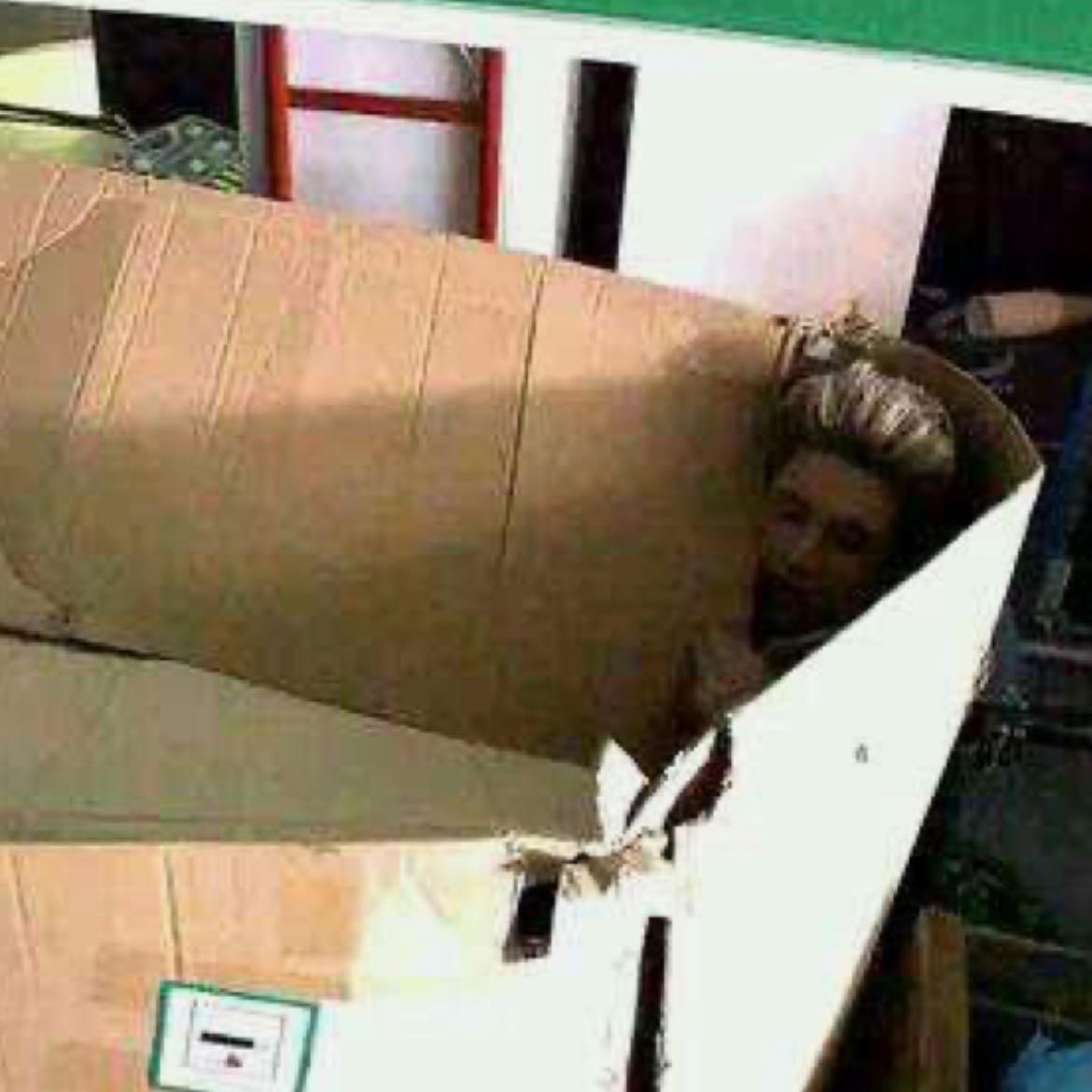 Niall in his box - So chill π