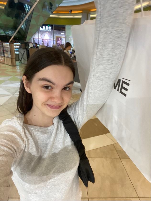 august 14 - bought a dress for an important event