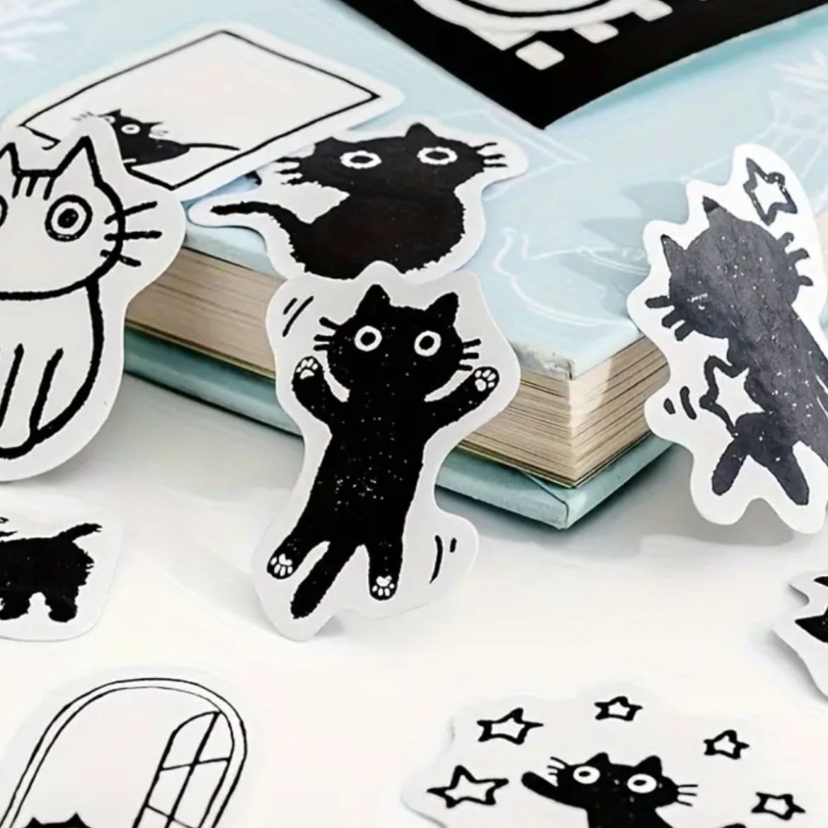 Autocollant chat - 0,50-1