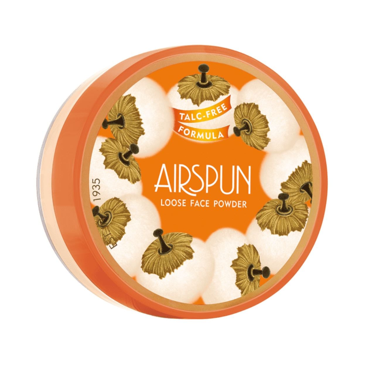Airspun Loose Powder, 001 Naturally Neutral, 1.2 oz, Talc Free - to lightly set the foundation in areas that i dont want to look dewy