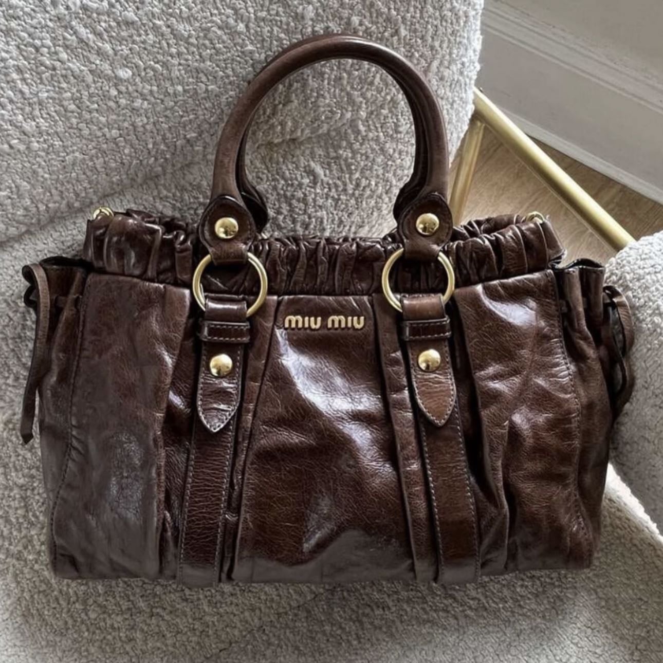 Vitello - Brown - Miu Miu