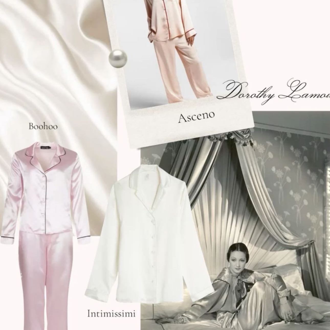 Silk pyjamas