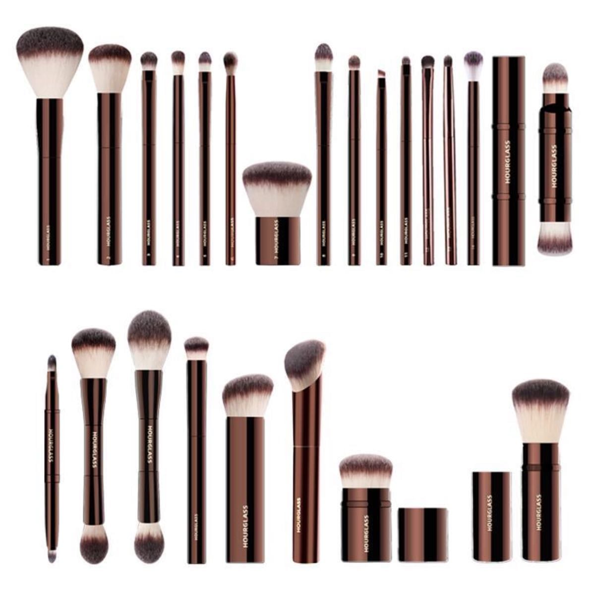 Hourglass brushes