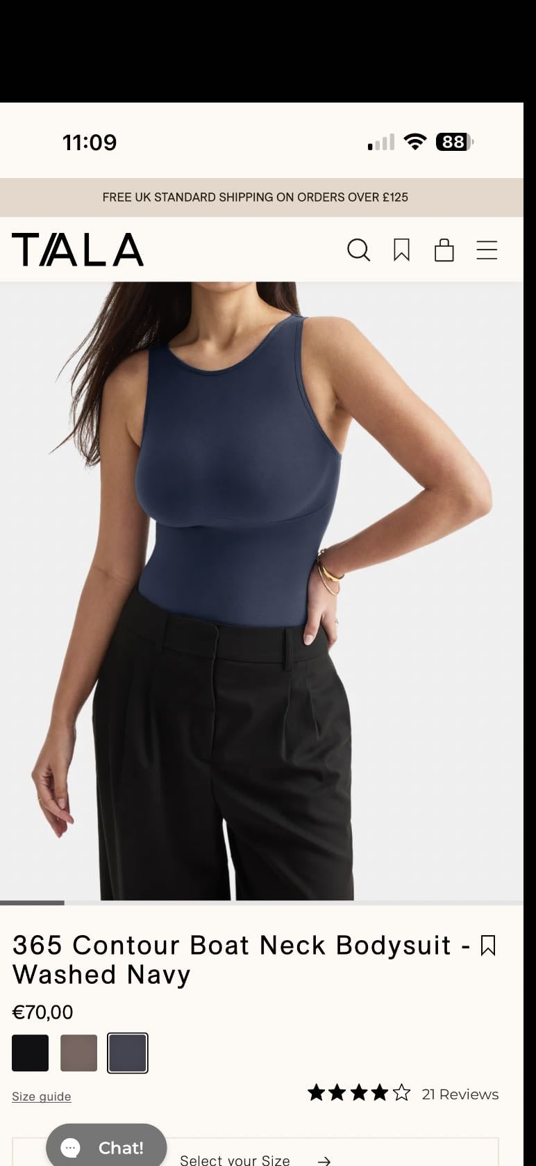 Bodysuit TALA - Navy 70€