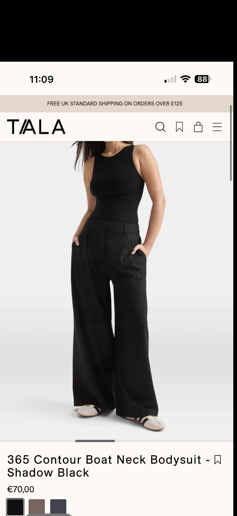 Bodysuit TALA - Black 70€