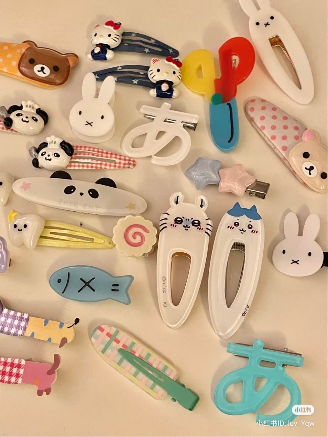 hairclips 🐰ྀི - super cute