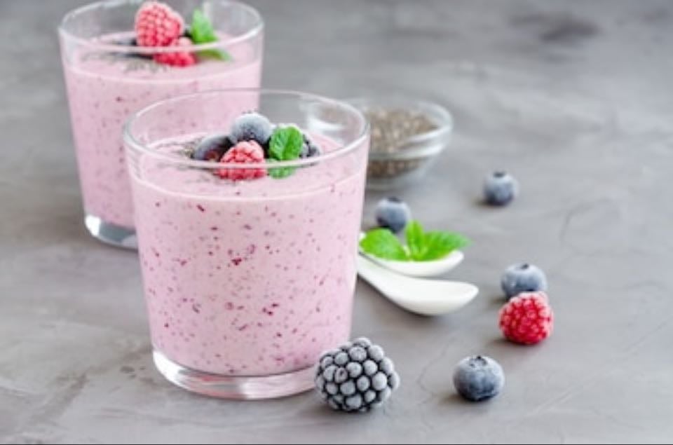 iogurte com chia