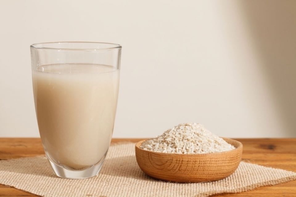 água de arroz