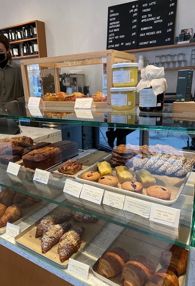 Companion Tea & Coffee - Mochi cookies, focaccia, sandwiches. Everything is delicious