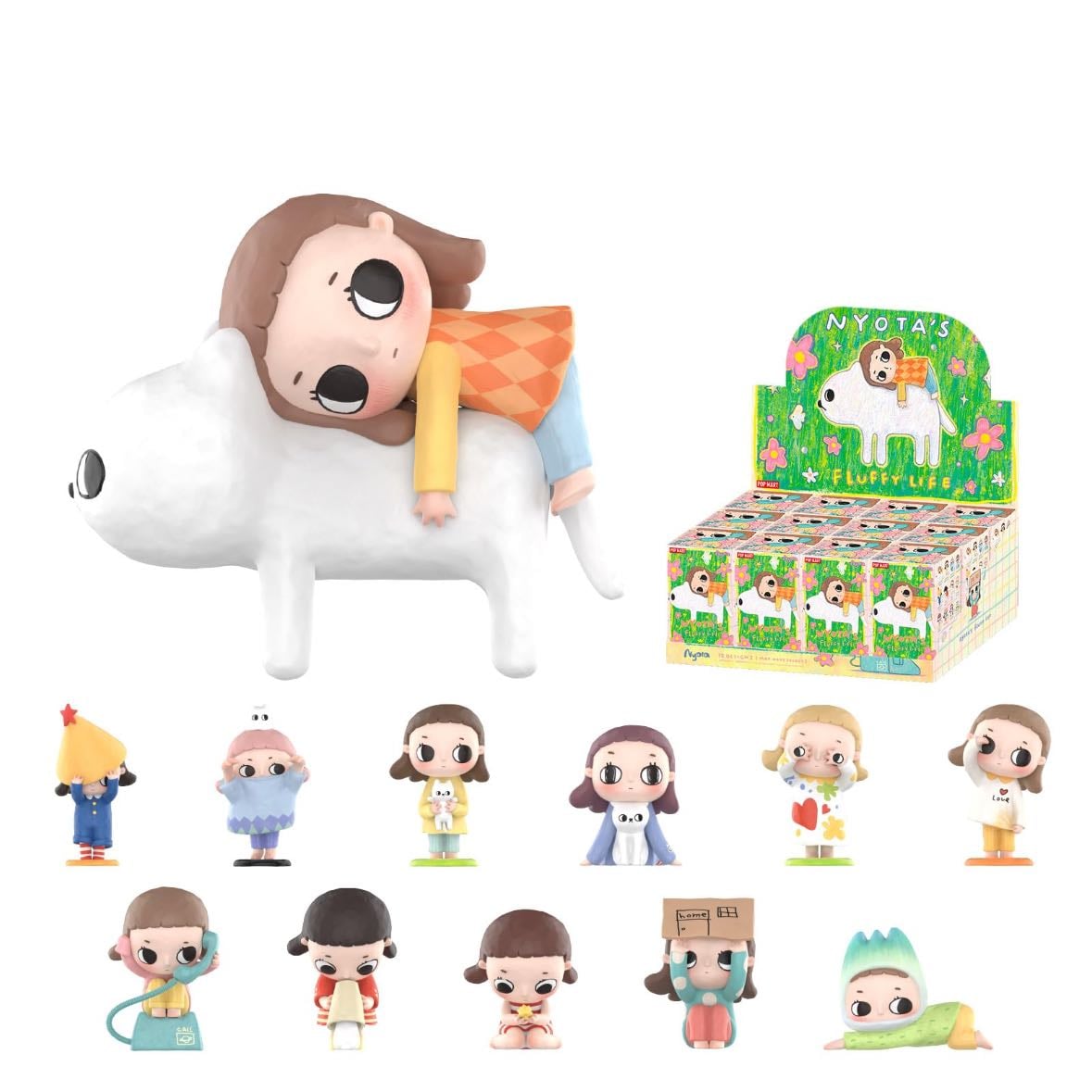 POP MART Nyota's Fluffy Life Series