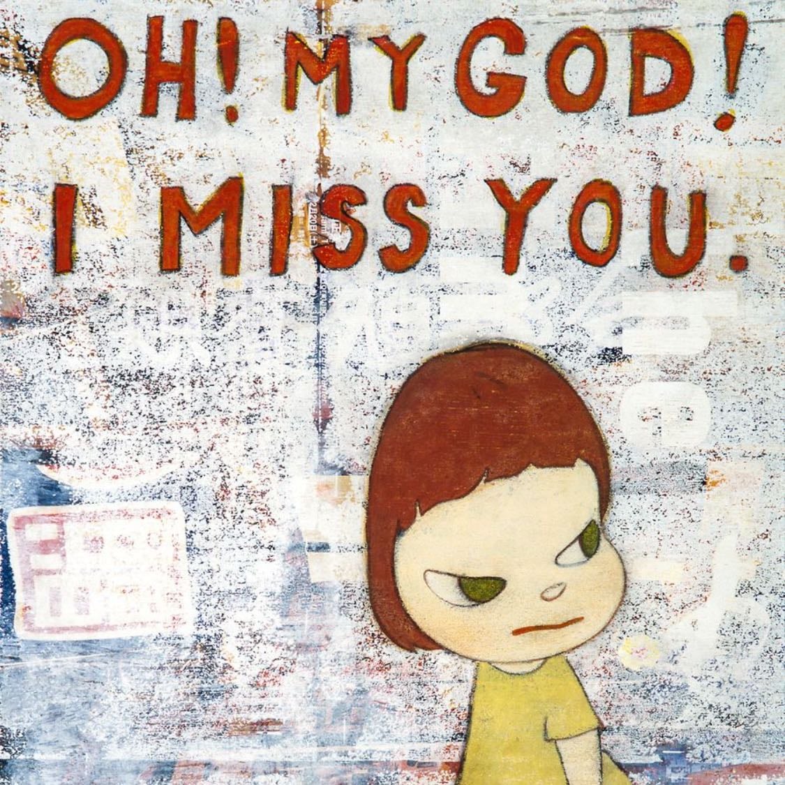 Oh my god by Yoshimoto nara - Poster