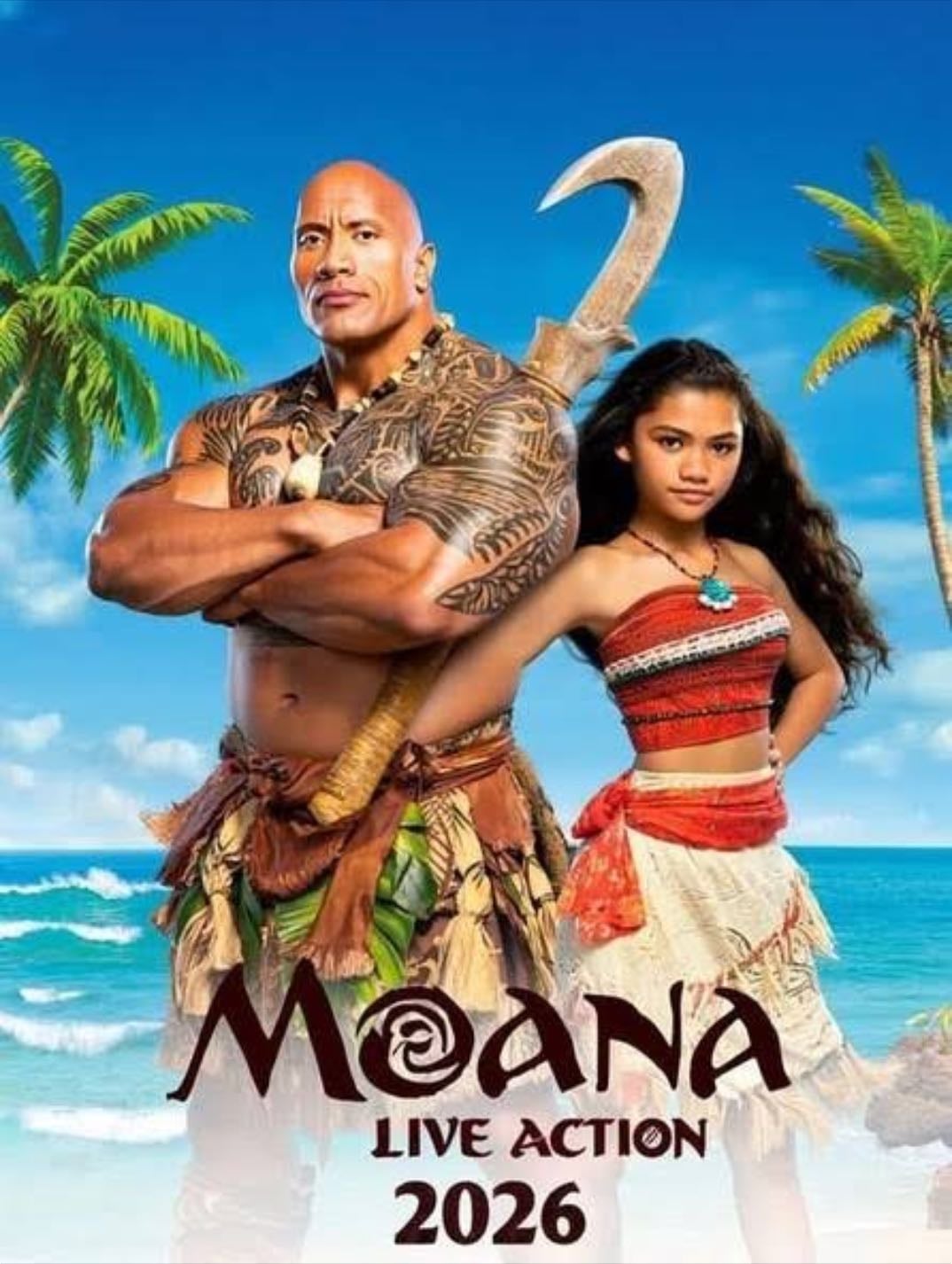Live action de moana - (10 de julio)